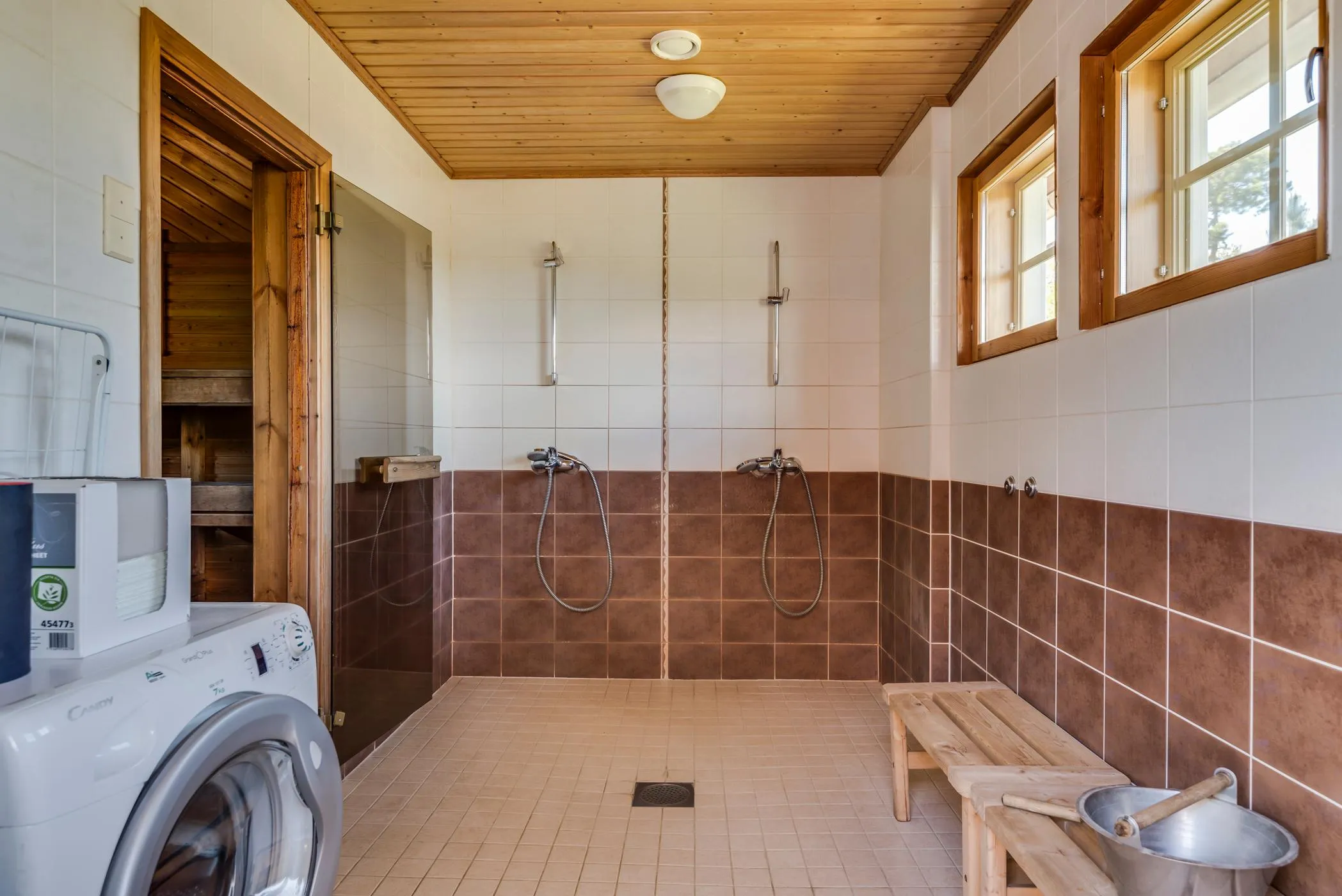 Villa Maakotka – sauna ja pesutilat 2