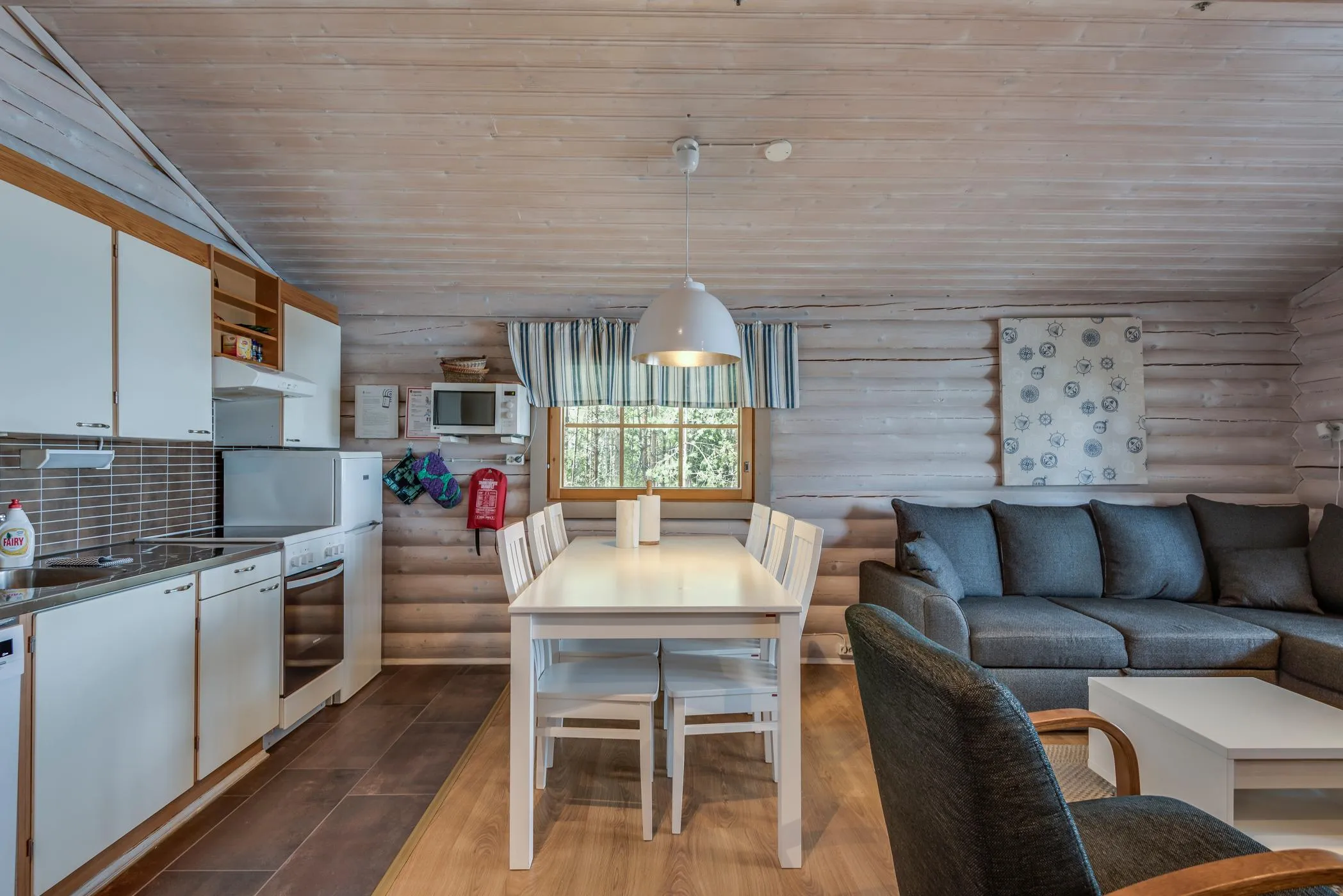 Merimetso – oleskelu ja keittiö 6