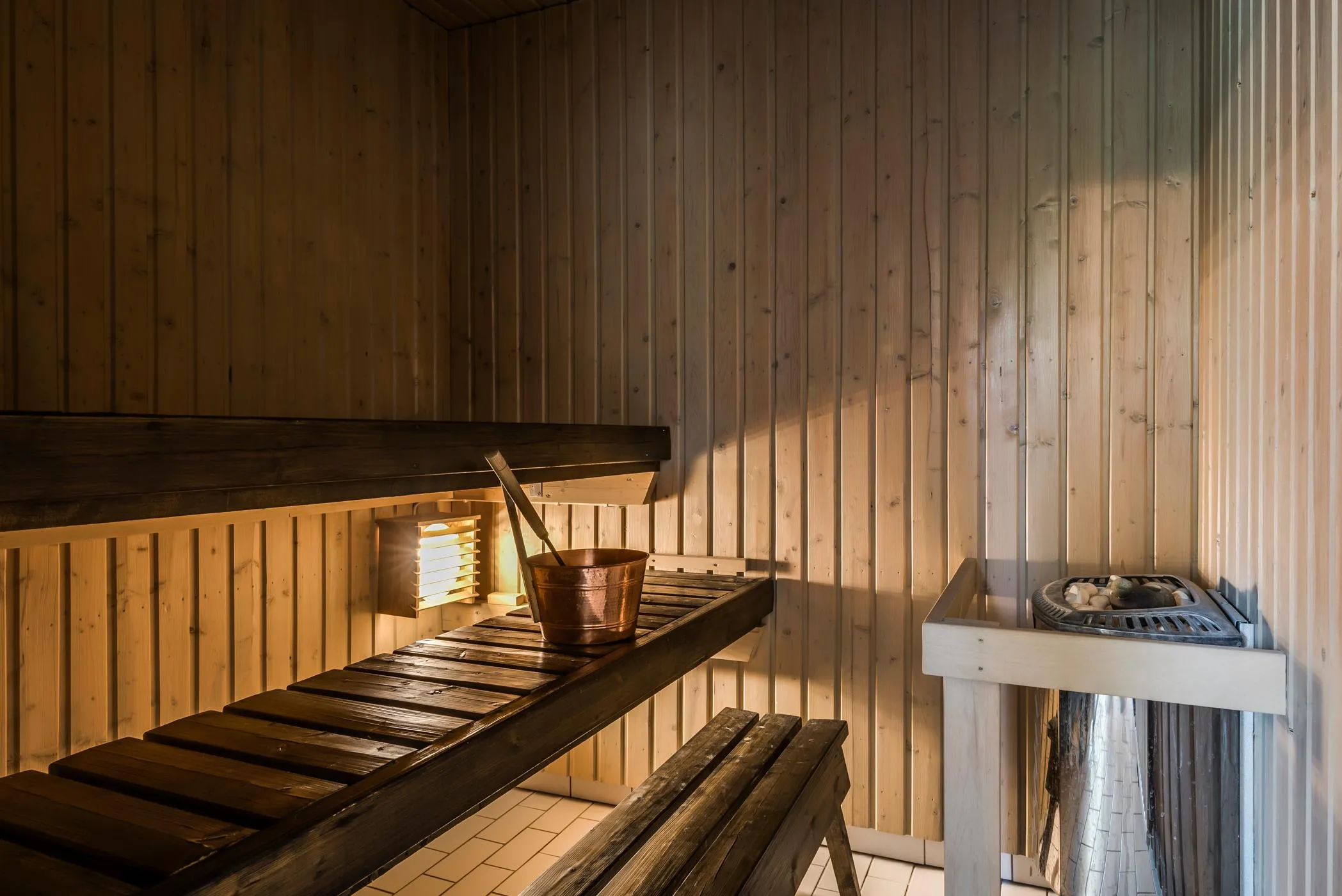 Villa Pääsky – sauna ja pesutilat 1